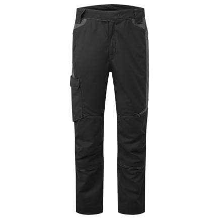 PORTWEST T747BKR40 - Pantalon Lavage Industriel WX3, Noir
