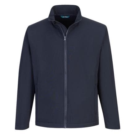 PORTWEST TK20NVRM - Softshell homme Print & Promo (2 couches), Marine Blu