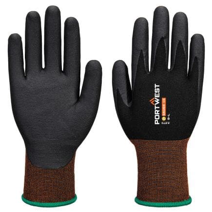PORTWEST A370K8RXL - Gant GP Grip 15 mousse de nitrile, Noir