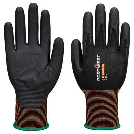 PORTWEST A374K8RXL - Gant GP Grip 18 mousse de nitrile, Noir