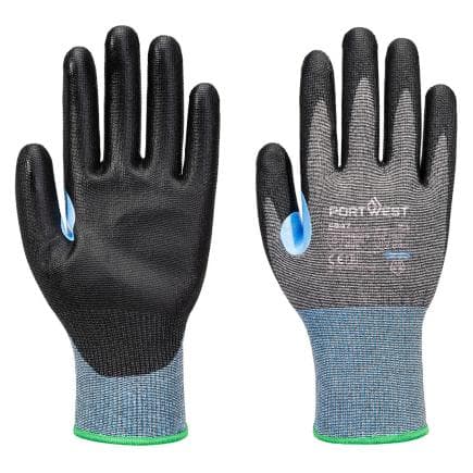 PORTWEST A647G8RXL - Gant anti-coupures CS D15 PU, Gris/Noir