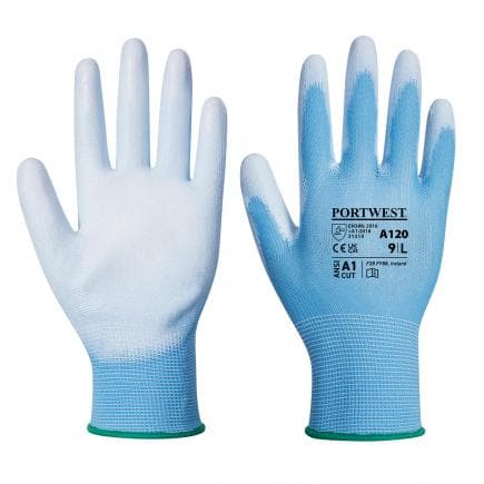 PORTWEST A120B4RL - Gant enduit PU, bleu (lot multiple)