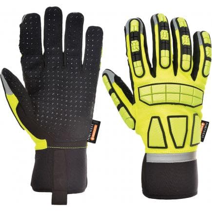 PORTWEST A725YERL - Gant Safety impact doublé