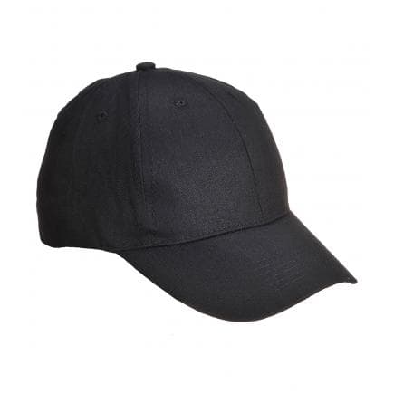 PORTWEST B010BKR - Casquette type baseball, noir