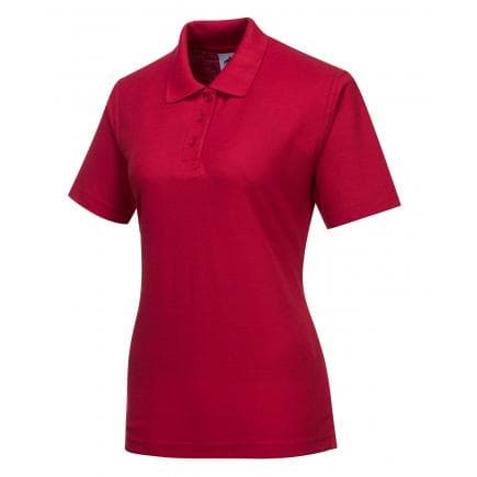 PORTWEST B209RERS - Polo femme Naples, rouge