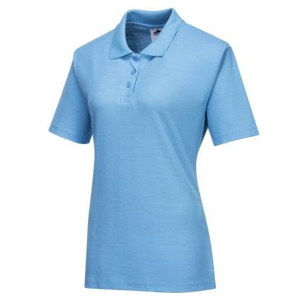 PORTWEST B209SBRXL - Polo femme Naples, bleu ciel