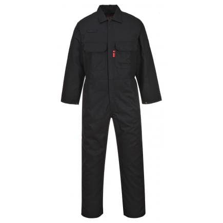 PORTWEST BIZ1BKRL - Combinaison Bizweld™ retardateur de flammes, noir