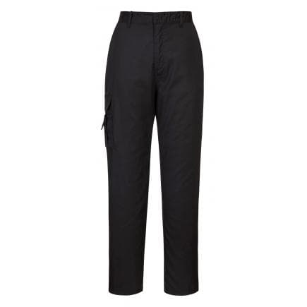 PORTWEST C099BKTM - Pantalon Combat femme, noir tall