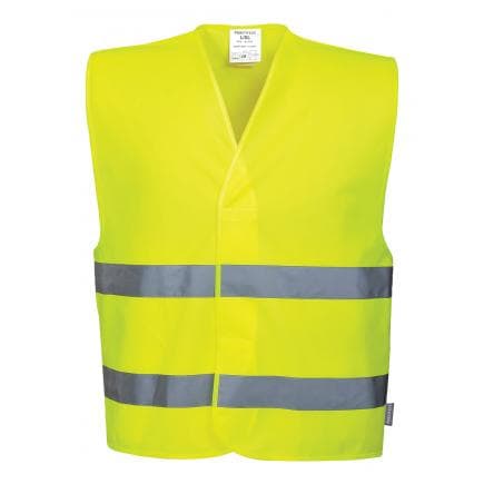 PORTWEST C474YERS/M - Gilet double bande, jaune