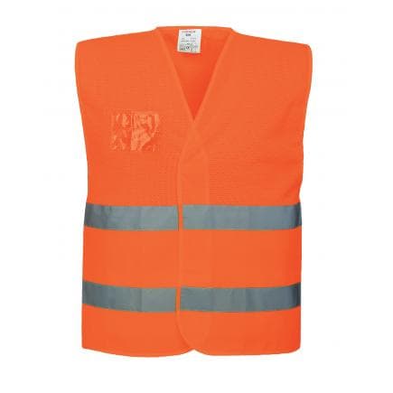PORTWEST C494ORRS/M - Gilet HV semi-maille, orange