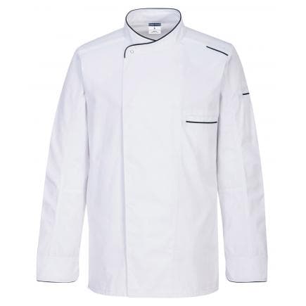 PORTWEST C835WHRL - Veste de chef Surrey m/l, blanc