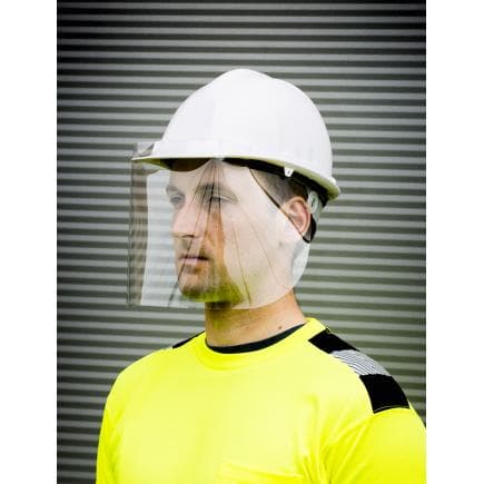 PORTWEST CV14CLR - Écran de casque apet 300 Microns (100), incolore