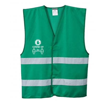 PORTWEST CV75BGRL/XL - Gilet de conformité 2m, vert bouteille