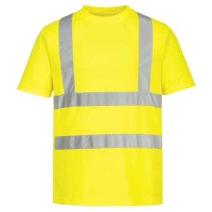 PORTWEST EC12YERXXL - T-shirt haute-visibilité Eco planet (6 pièces), jaune