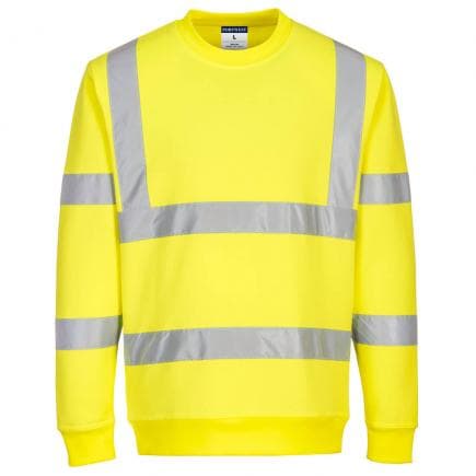PORTWEST EC13YERXXL - Sweat shirt Eco haute visibilité, jaune
