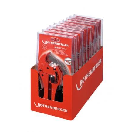 ROTHENBERGER 052000D - Présentoir de cisaillement Rocut TC 42 0-42 mm (10 pcs)