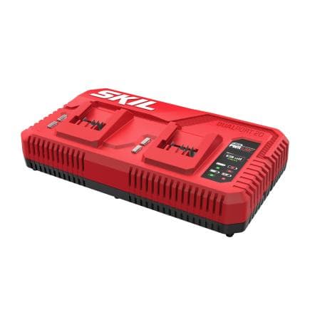 SKIL CR1E3132AA - Double chargeur automatique " PWRJUMP " ™ (2 x " 20V Max ")