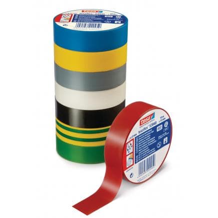 TESA - Ruban isolant professionnel auto-extinguible bleu