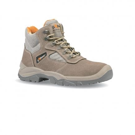 U-POWER BC10415-43 - Chaussures de sécurité hautes Desert S1P SRC, gris