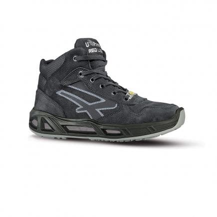 U-POWER RC10013-42 - Chaussures de sécurité hautes Lift Carpet ESD S3 CI SRC, noir