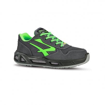 U-POWER RC20174-43 - Chaussures de sécurité basses Yoda Carpet ESD S3 CI SRC, noir