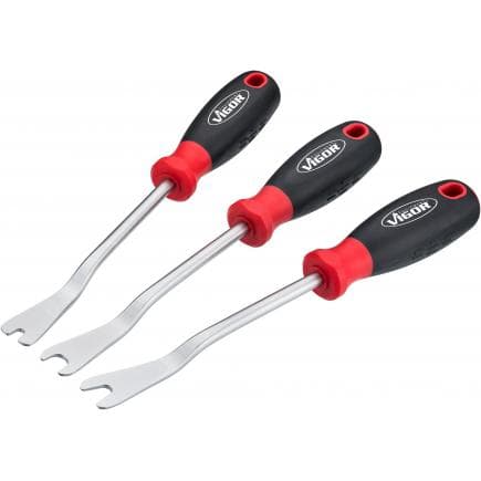 VIGOR V5885 - Jeu pour le démontage des clips 260mm (3 pcs.)