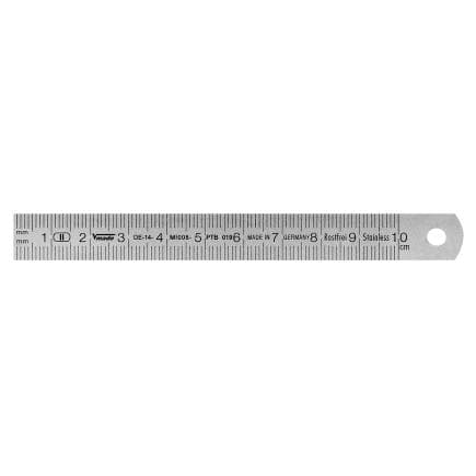 VOGEL 1010010010 - Flexible steel ruler type A 13 x 0,5 mm