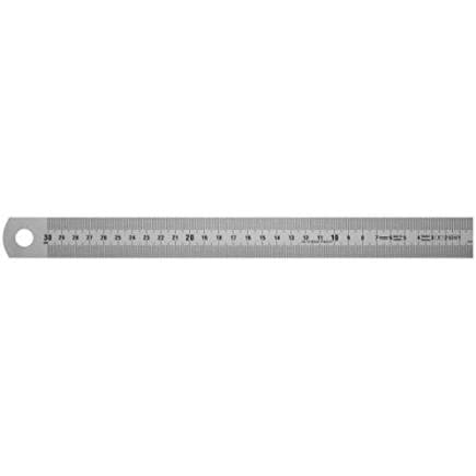 VOGEL 1019010100 - Stainless steel ruler type A 30 x 1,0 mm