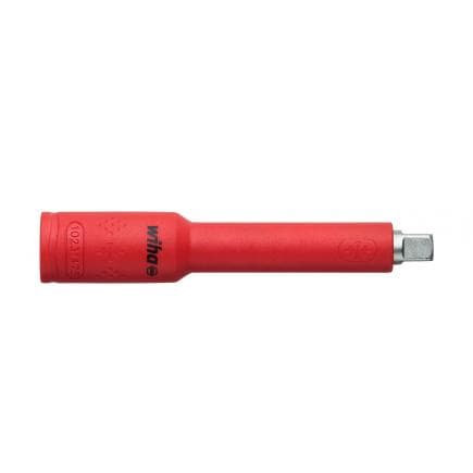 WIHA 43057 - Rallonge carrée isolée 3/8" pour embouts de clé à douilles 1000V